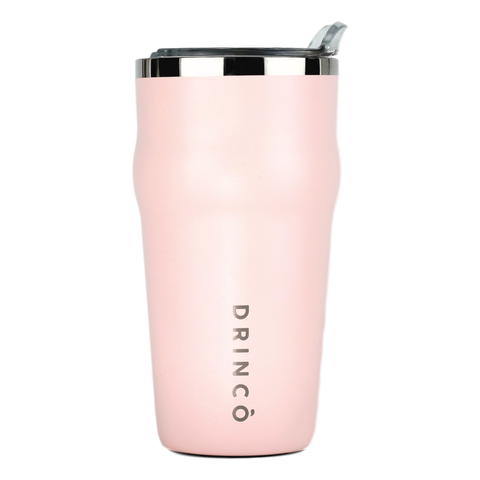 DRINCO 20oz Insulated Tumbler Beer Mug-Bottle Opener THOR-(Pale Pink)